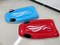 4E’s Novelty 2 Pack Inflatable Body Boards with Handles for Beach Pool Water Slides Summer Toys for Kids & Adults